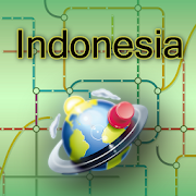 Indonesia Map  Icon