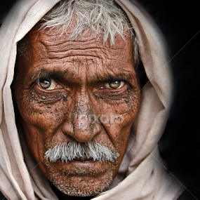 The Glance by Pronab Kundu - People Portraits of Men