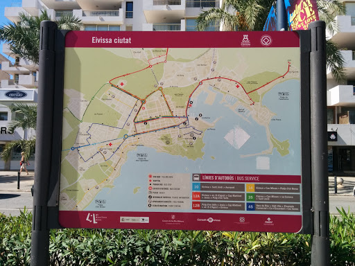 Cartel Eivissa Ciutat Puerto