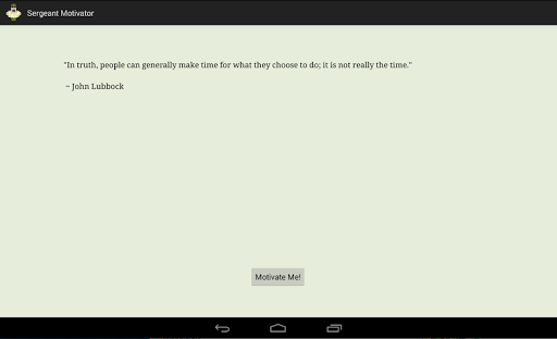 【免費生產應用App】Sergeant motivator-APP點子