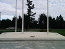 SMU Veteran's Flagpole Pentagon