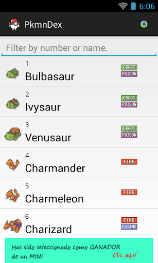 PkmnDex +6ª gen.