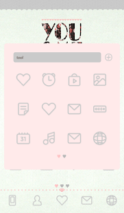 Download 유앤미 러브러브 도돌런처 테마 APK