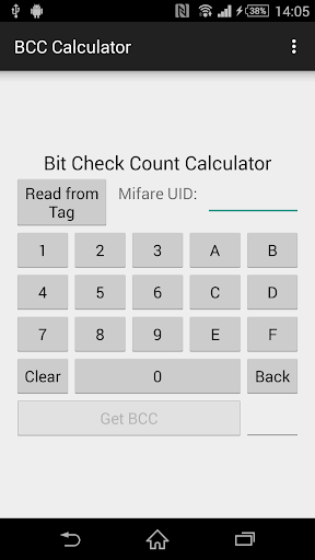 BCC Calculator