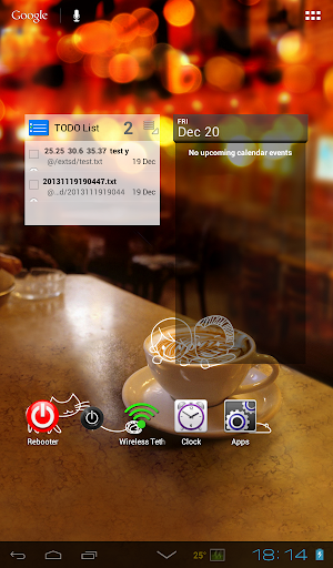 ToDo List widget