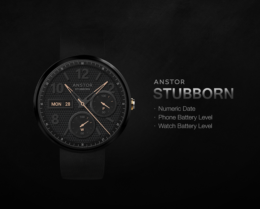 Stubborn watchface by Anstor Screen 2