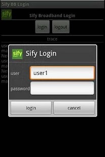 Android Sify BB Login Client Screenshots 2