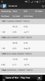 Taiwan Stocks Screenshots 5