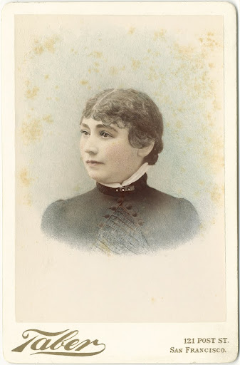 Portrait of Sarah Winchester, ca. 1886