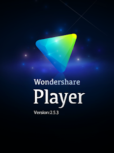 Wondershare Jogador - tela de miniaturas