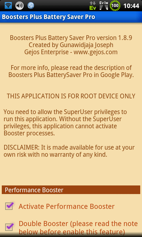 BOOSTERS PLUS BATTERYSAVER PRO