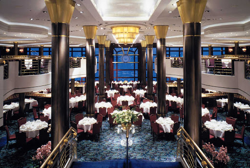 You'll enjoy dining in Celebrity Century's stunning two-story restaurant, The Grand.