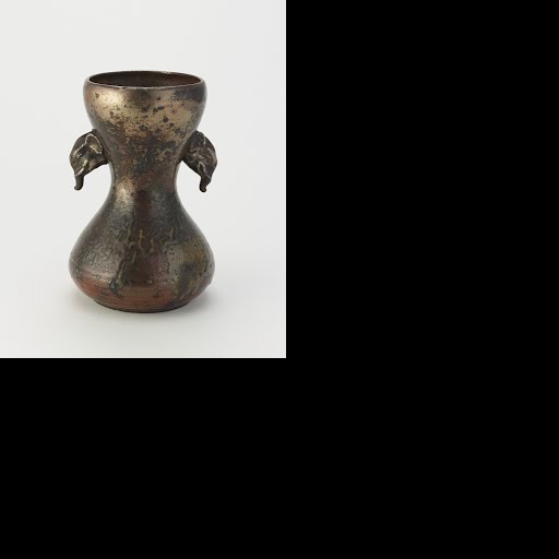 Vase With Drum Shaped Body And Elephant Head Handles Google Arts