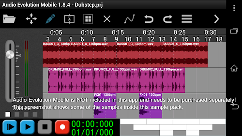 Android application Monster Dubstep Vol 2 for AEM screenshort