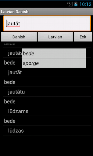 Danish Latvian Dictionary