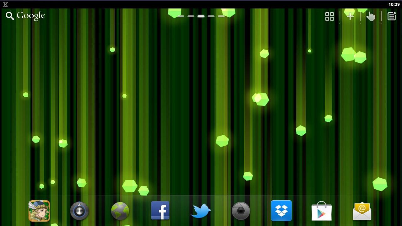Next Nexus Live Wallpaper PRO - screenshot