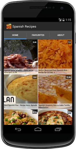 【免費健康App】Spanish Recipes-APP點子