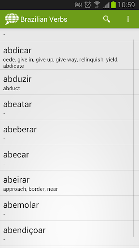 Brazilian Verbs