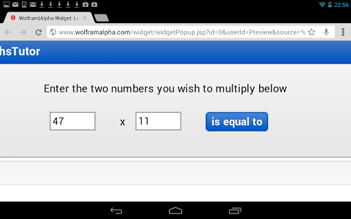 Long Multiplication Calculator