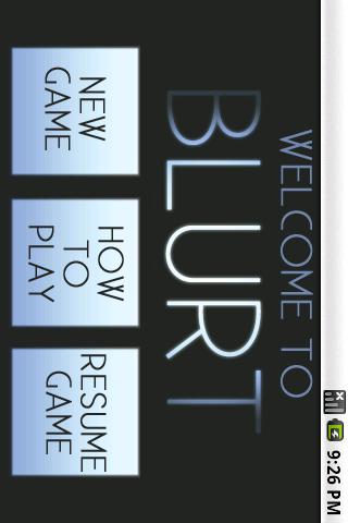 Blurt Screen 3