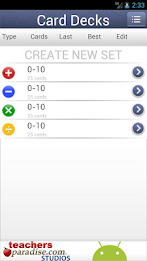 Math Practice Flash Cards PRO poster 3