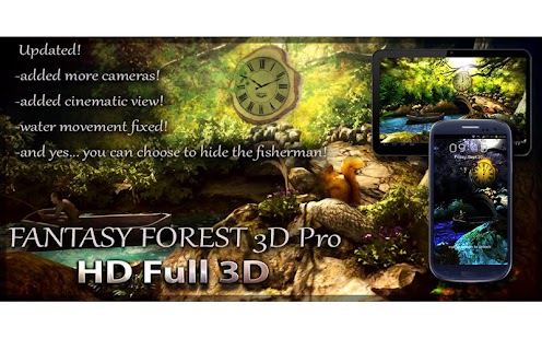 Fantasy Forest 3D Pro lwp