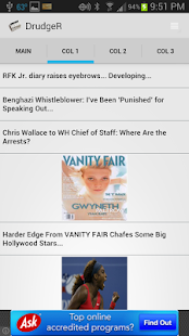 Drudger (Drudge Report) Screenshots 1