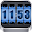 3D Rolling Clock BLUE Download on Windows
