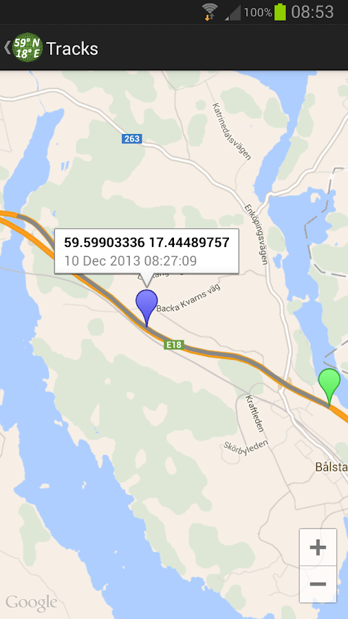 GPS Lat/Long Viewer Android Apps on Google Play