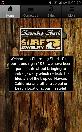 Charming Shark Surf Jewelry