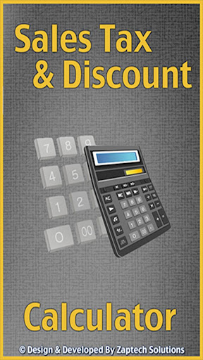 SalesTax Discount Calculator