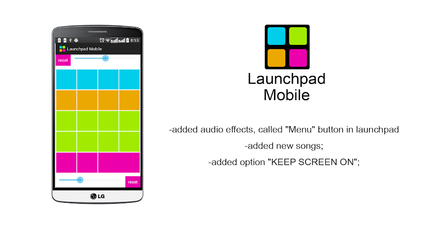 Launchpad Mobile Screen 2