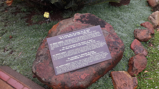 Botanical Rememberance Stone