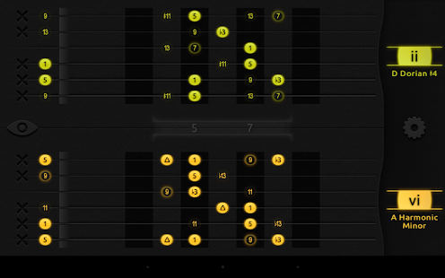 Android application Guitar Focus - Scales &amp; Modes screenshot