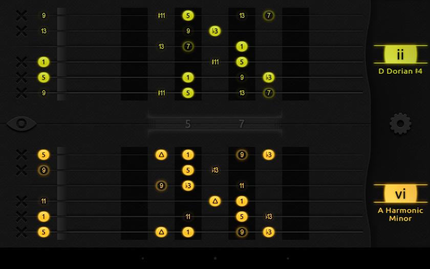 Guitar Focus - Scales &amp; Modes Screen 1
