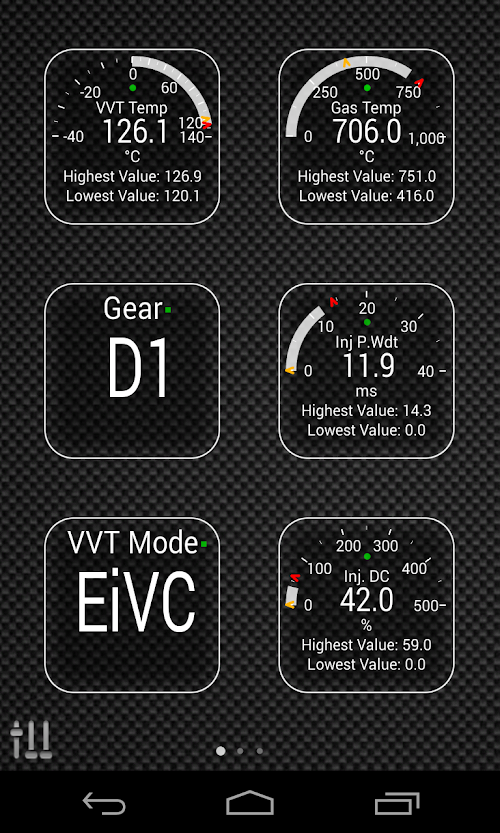 Android application Advanced EX for FIAT screenshot