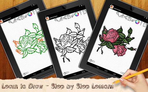 免費下載教育APP|Learn to Draw Exotic Flowers app開箱文|APP開箱王