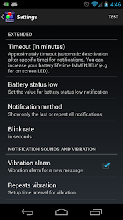 LEDBlinker Notifications - screenshot thumbnail