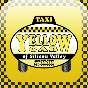 Yellow Cab Silicon Valley Taxi logo