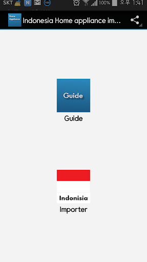 Indonesia Home Appliance Buyer