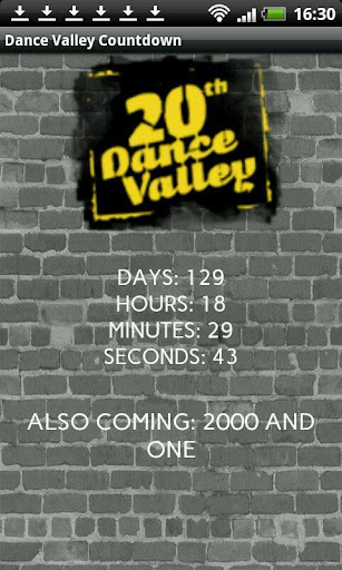 Dance Valley 2014 Countdown