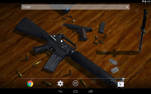 3D Guns Live Wallpaper Free(圖2)-速報App