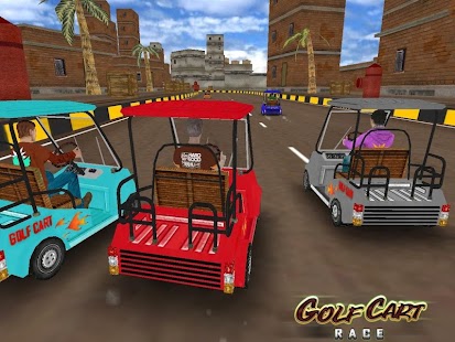 Golf Cart Race Golf Cart Race