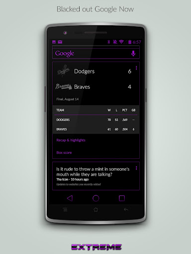 【免費個人化App】JB Extreme Theme Purple CM11-APP點子