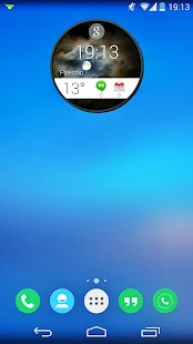Android Wear Zooper Skin - screenshot thumbnail