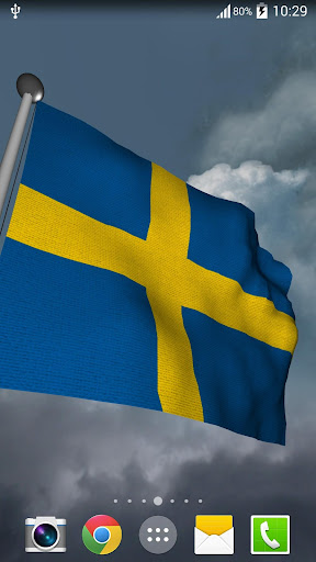 Sweden Flag - LWP