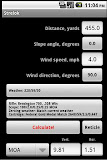 Strelok. Ballistic calculator