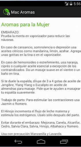 【免費健康App】Aromaterapia Guía Interactiva-APP點子