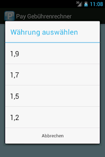 Pay Gebührenrechner Screenshots 4
