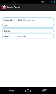 Free Wishlist, share your gift list APK